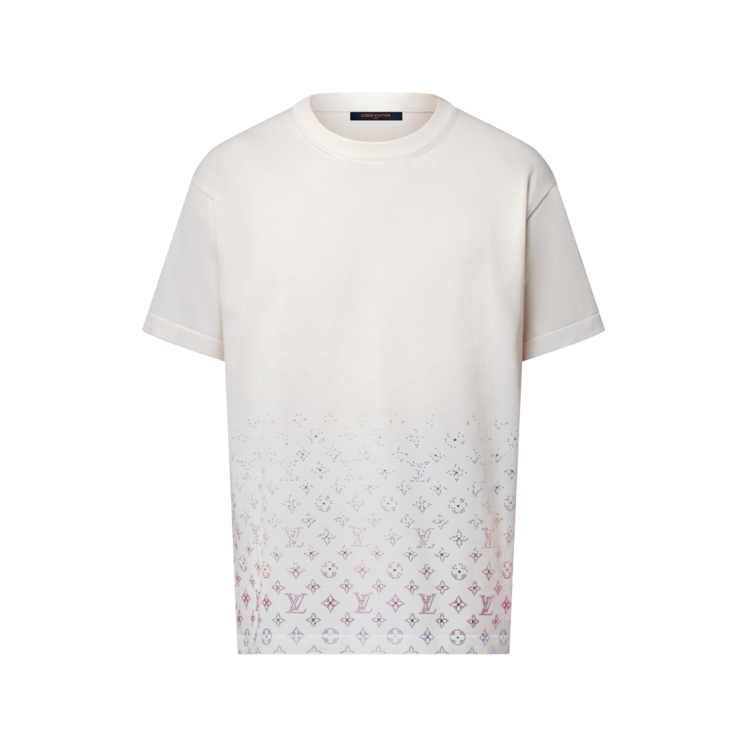 T-shirt con motivo Monogram effetto sfumato - Abbigliamento